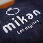 mikan Los Angeles Denim Tote Bag
