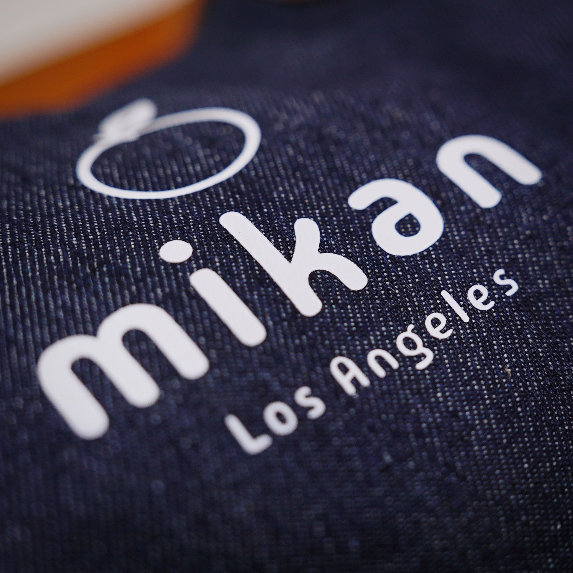 mikan Los Angeles Denim Tote Bag